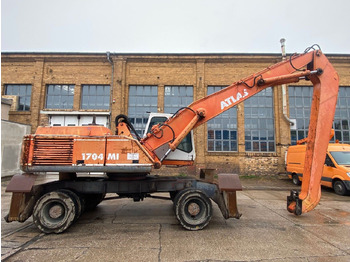 Τροχοφόρος εκσκαφέας Atlas 1704 MI mit Greifer Umschlagbagger Lang: φωτογραφία 2 Τροχοφόρος εκσκαφέας Atlas 1704 MI mit Greifer Umschlagbagger Lang: φωτογραφία 2
