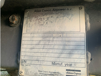 Αεροσυμπιεστής Atlas-Copco XAS 37 kd NVT: φωτογραφία 5