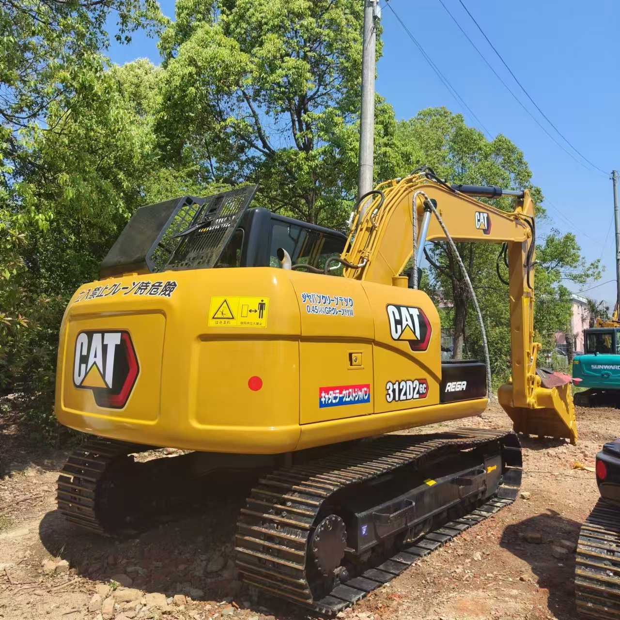 Ερπυστριοφόρος εκσκαφέας CATERPILLAR 312