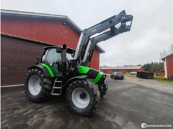 Τρακτέρ Deutz-Fahr Agrotron M620 DCR tractor with front loader, 4,736 h, 2012, Huittinen: φωτογραφία 5