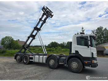 Φορτηγό με σύστημα καλωδίων SCANIA 124