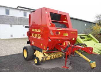 Καινούριο Χορτοδετική μηχανή στρόγγυλης μπάλας NEW HOLLAND 658: φωτογραφία 1