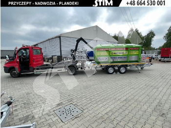 Καινούριο Τρέιλερ πλατφόρμα/ Καρότσα Stim S22-35/4323KP-15 Platforma do przeowzu kontenerów typu KP: φωτογραφία 2 Καινούριο Τρέιλερ πλατφόρμα/ Καρότσα Stim S22-35/4323KP-15 Platforma do przeowzu kontenerów typu KP: φωτογραφία 2