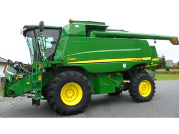 Θεριζοαλωνιστική μηχανή JOHN DEERE C670