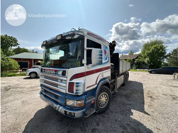 Φορτηγό με γερανό SCANIA P114