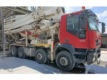 Αντλία σκυροδέματος IVECO Trakker