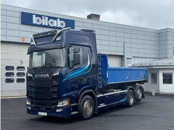 Φορτηγό φόρτωσης γάντζου SCANIA S 580