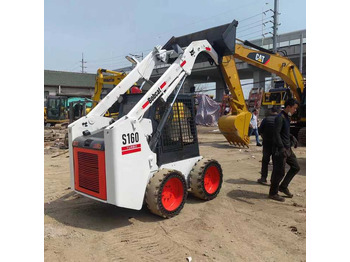 Φορτωτής πλάγιας ολίσθησης Used Bob Cat Bob Cat S160 Used Mini Skid Steer Wheel Loader Multifunctional Track Loaders Bobcat S160 2.7 Ton: φωτογραφία 2