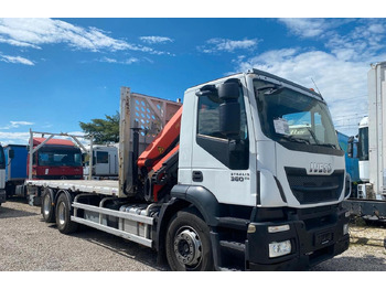 Φορτηγό με ανοιχτή καρότσα IVECO Stralis