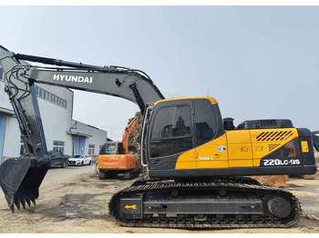 Ερπυστριοφόρος εκσκαφέας Hyundai Digger 220lc-9s Second Hand Korea Made High Performance Machine Hyundai Excavator for Sale [ Copy ]: φωτογραφία 3
