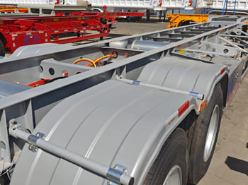 Καινούριο Επικαθήμενο σασί για τη μεταφορά εμπορευματοκιβωτίων TITAN Container Semi Skeletal Trailer for Sale in Zambia: φωτογραφία 2