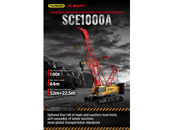 Ερπυστριοφόρος γερανός PALFINGER