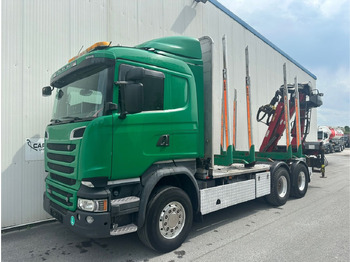 Φορτηγό ξυλείας SCANIA R 580