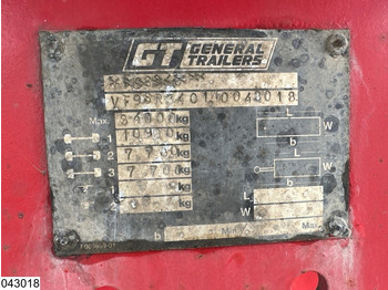 Επικαθήμενο βυτίο ROBINE Gas 49024 liter, LPG GPL Butane gas, 1 Comp: φωτογραφία 4