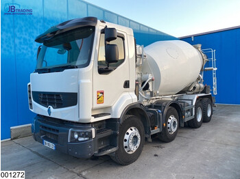 Μπετονιέρα φορτηγό Renault Lander 380 Dxi 8x4, EURO 5, Liebherr, 9 M3, Steel suspension: φωτογραφία 1