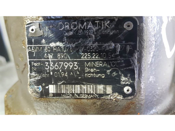 Υδραυλικό Hydromatik A6VM80HA1U/60W - Drive motor/Fahrmotor/Rijmotor: φωτογραφία 4 Υδραυλικό Hydromatik A6VM80HA1U/60W - Drive motor/Fahrmotor/Rijmotor: φωτογραφία 4