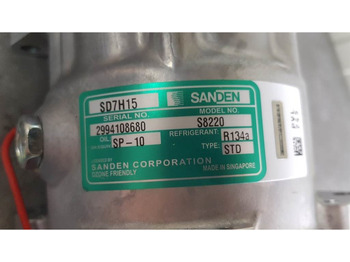 Καινούριο Κομπρεσέρ A/C για Κατασκευή μηχανήματα SANDEN SD7H15-S8220-Compressor/Kompressor/Aircopom: φωτογραφία 3