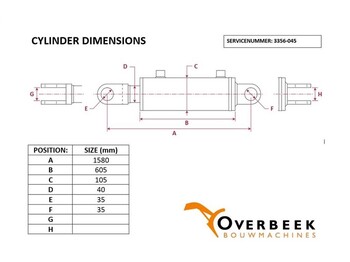 Υδραυλικό - Tilt cylinder/Kippzylinder/Nijgcilinder: φωτογραφία 4