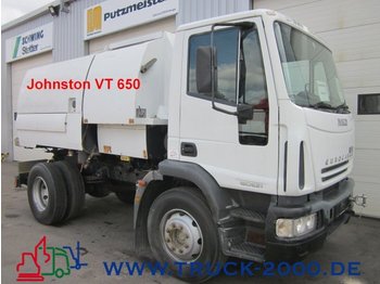 Σάρωθρο δρόμων Iveco Eurocargo Johnston VT 650 Anbauteile gestohlen: φωτογραφία 1