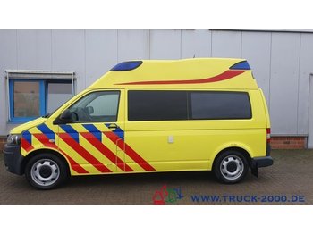 Ασθενοφόρο Volkswagen T5 2.0 TDI Ambulance Mobile RTW Scheckheft 1.Hd: φωτογραφία 1