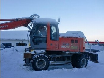 Τροχοφόρος εκσκαφέας Hitachi Zaxis 160 W: φωτογραφία 1