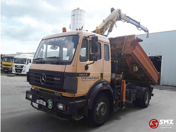 Φορτηγό ανατρεπόμενο, Φορτηγό με γερανό Mercedes-Benz SK 1824: φωτογραφία 3