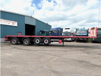 Επικαθήμενο πλατφόρμα/ Καρότσα Kwb P-504-STI-H 4-AXLE FLATBED TRAILER (SAF AXLES / 2x STEERING AXLE / 2x LIFT-AXLE / ABS-EBS): φωτογραφία 4