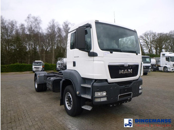 Φορτηγό σασί MAN TGS 19.360 4X2 BBS manual Euro 2 chassis + PTO: φωτογραφία 2