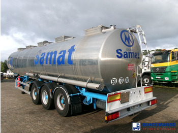 Επικαθήμενο βυτίο Magyar Chemical tank inox 32.5m3 / 1 comp: φωτογραφία 3