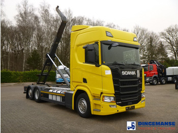 Φορτηγό φόρτωσης γάντζου Scania R450 6x2 Euro 6C + Retarder + Meiller container hook 18.000 kg: φωτογραφία 2