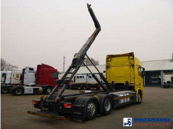 Φορτηγό φόρτωσης γάντζου Scania R450 6x2 Euro 6C + Retarder + Meiller container hook 18.000 kg: φωτογραφία 3