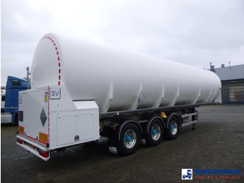Επικαθήμενο βυτίο Van Hool Cryogenic tank inox 58.6 m3 / 1 comp / R10,4BN (methane/argon/nitrogen): φωτογραφία 4 Επικαθήμενο βυτίο Van Hool Cryogenic tank inox 58.6 m3 / 1 comp / R10,4BN (methane/argon/nitrogen): φωτογραφία 4