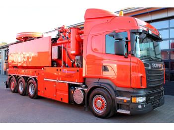 Όχημα εκκένωσης βόθρων Scania R560 V8 8x4 Kroll 20m³ WRG 2x HD-Pumpe 620 Liter: φωτογραφία 2