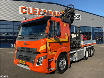 Φορτηγό με γερανό Volvo FMX 500 6x2 Euro 6 Hiab 42 Tonmeter laadkraan: φωτογραφία 1