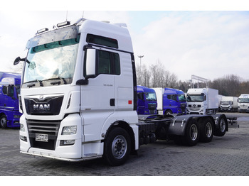 Φορτηγό σασί MAN TGX 35.580 E6 8x4/4 - 8.8m chassis frame: φωτογραφία 2