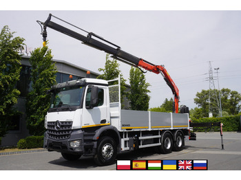Φορτηγό με ανοιχτή καρότσα MERCEDES-BENZ Arocs 2636