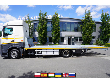 Φορτηγό αυτοκινητάμαξα MERCEDES-BENZ Actros 1845