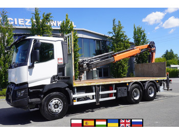 Φορτηγό με ανοιχτή καρότσα RENAULT C 380