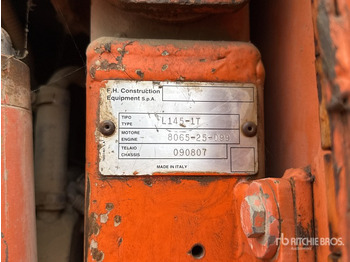 Ερπυστριοφόρος φορτωτής FIAT-HITACHI