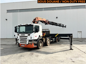 Φορτηγό με ανοιχτή καρότσα SCANIA P 380