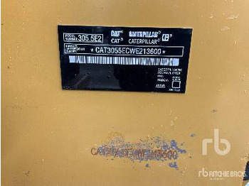 Μίνι εκσκαφέας CAT 305.5E2: φωτογραφία 5
