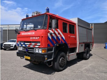 Πυροσβεστικό όχημα Ginaf 4x4 FireTruck - Double Cabin - Rosenbauer Pump - Hoses - 2800L Tank - Incl Equipment - 05/2019 APK: φωτογραφία 1