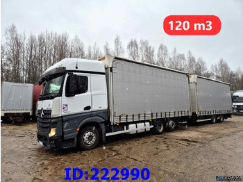 Φορτηγό μουσαμάς MERCEDES-BENZ Actros 2542