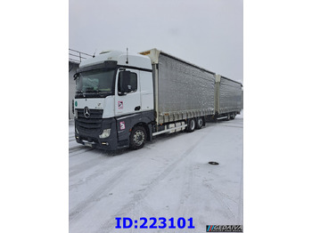 Φορτηγό μουσαμάς MERCEDES-BENZ Actros 2542