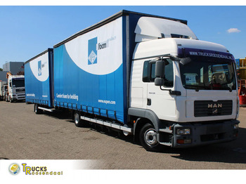 Φορτηγό μουσαμάς MAN TGL 8.210