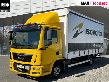 Επαγγελματικό αυτοκίνητο με μουσαμά MAN