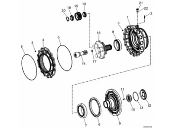 Αξονας και ανταλλακτικά CASE