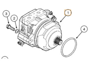 Καινούριο Υδραυλικός κινητήρας για Κατασκευή μηχανήματα Case 87612637: φωτογραφία 4 Καινούριο Υδραυλικός κινητήρας για Κατασκευή μηχανήματα Case 87612637: φωτογραφία 4