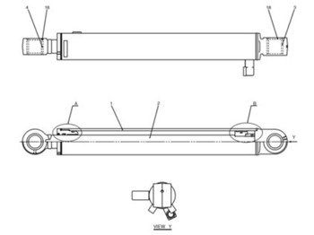 Υδραυλικός κύλινδρος CASE