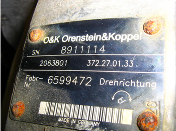 Υδραυλικός κινητήρας O&K